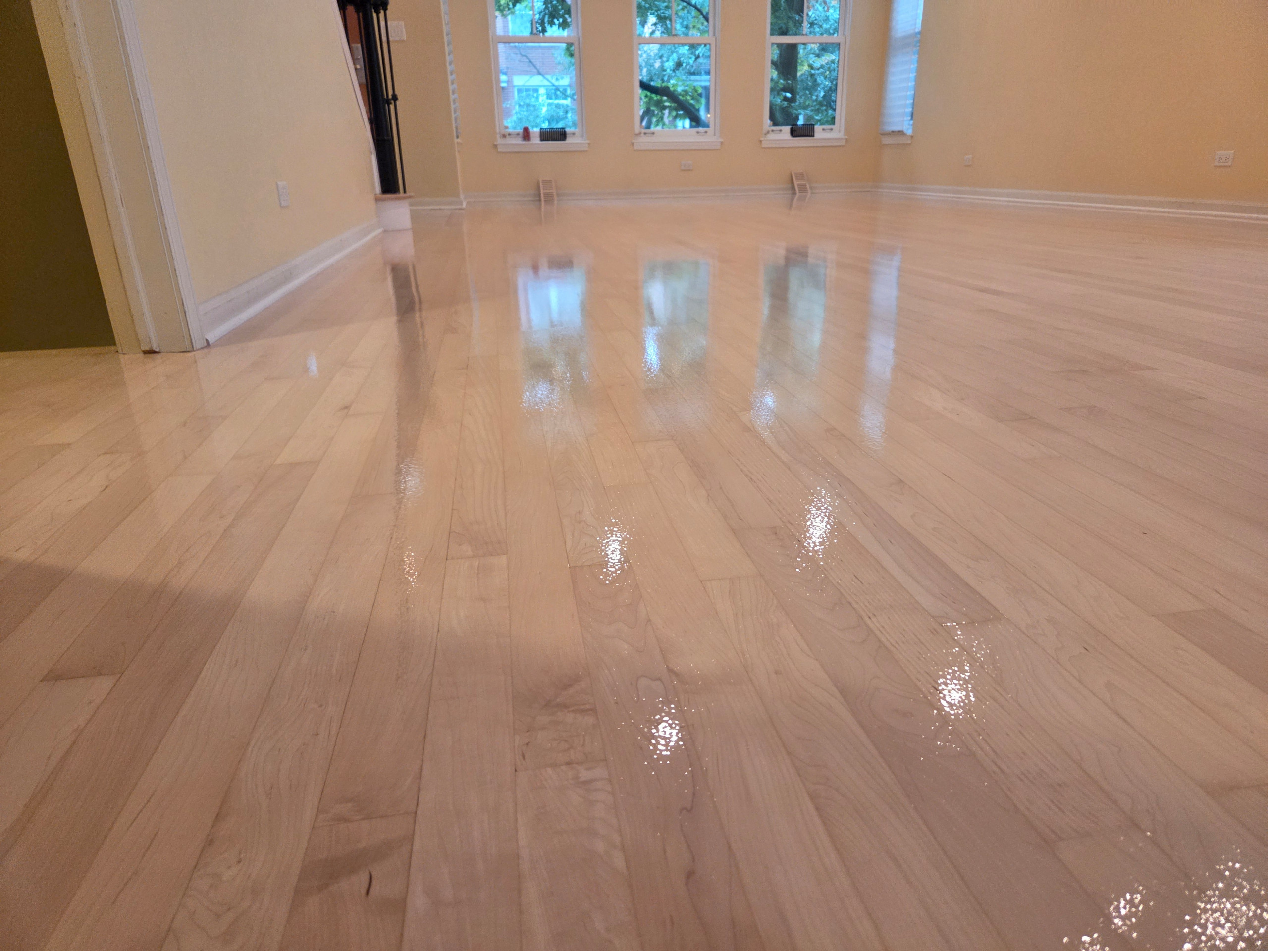 Bona Traffic Matte Maple Refinishing – Chicago Old Town