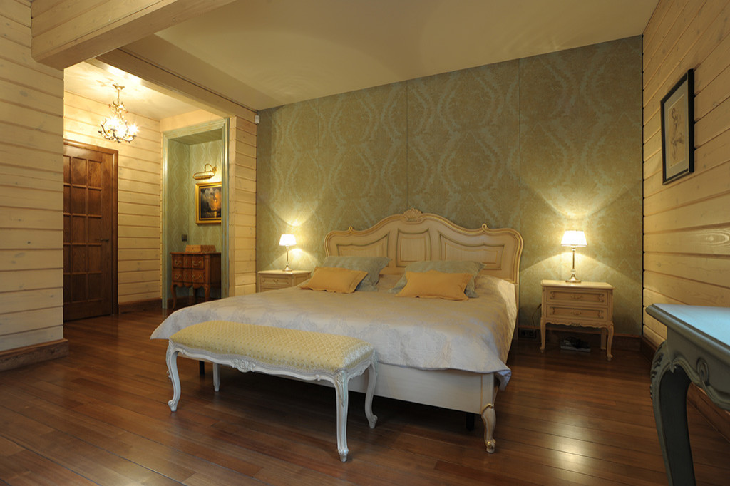 Beam house in French style