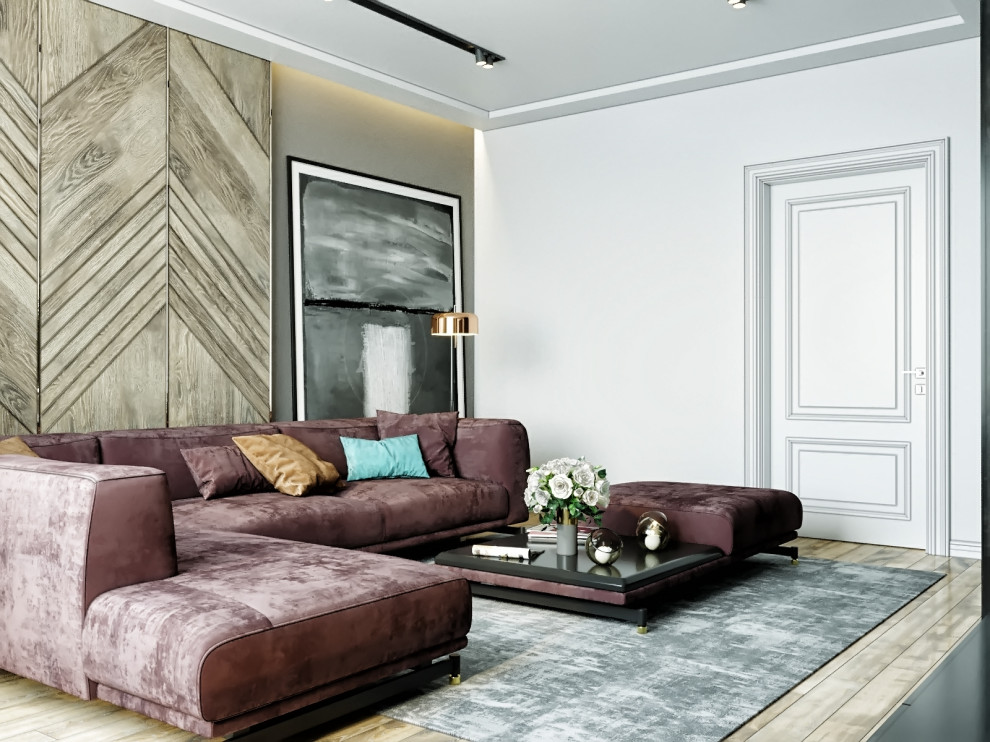 В современном  стиле