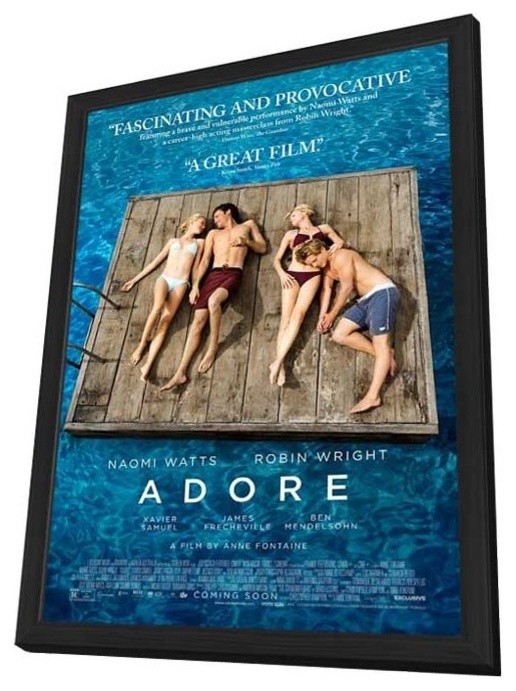 Adore 27 x 40 Movie Poster - Style A - in Deluxe Wood Frame