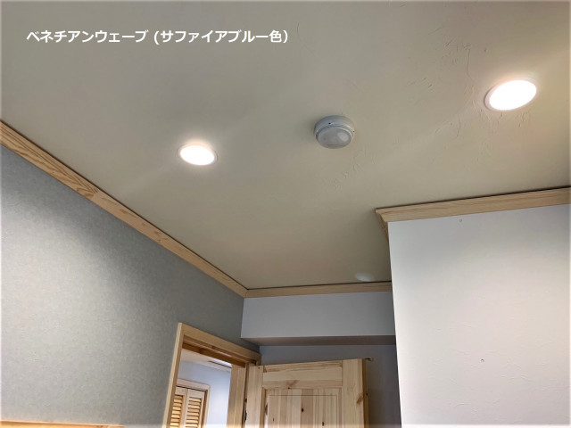 【洋室】サファイアブルー色仕上 skandinavisch