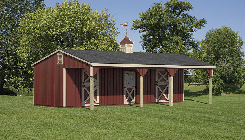 Photo of a mid-sized country detached barn in Other.