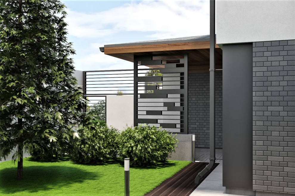 Частный коттедж в современном стиле г. Магнитогорск пос. Звёздный