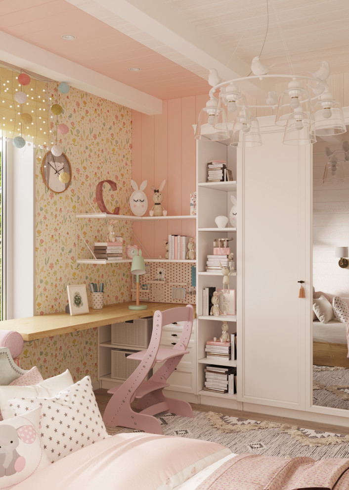 Детская для девочки в загородном доме