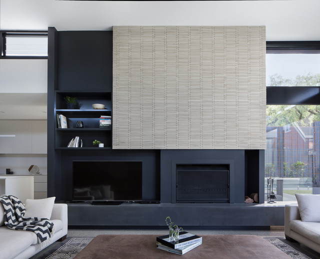 Camberwell One modern-vardagsrum