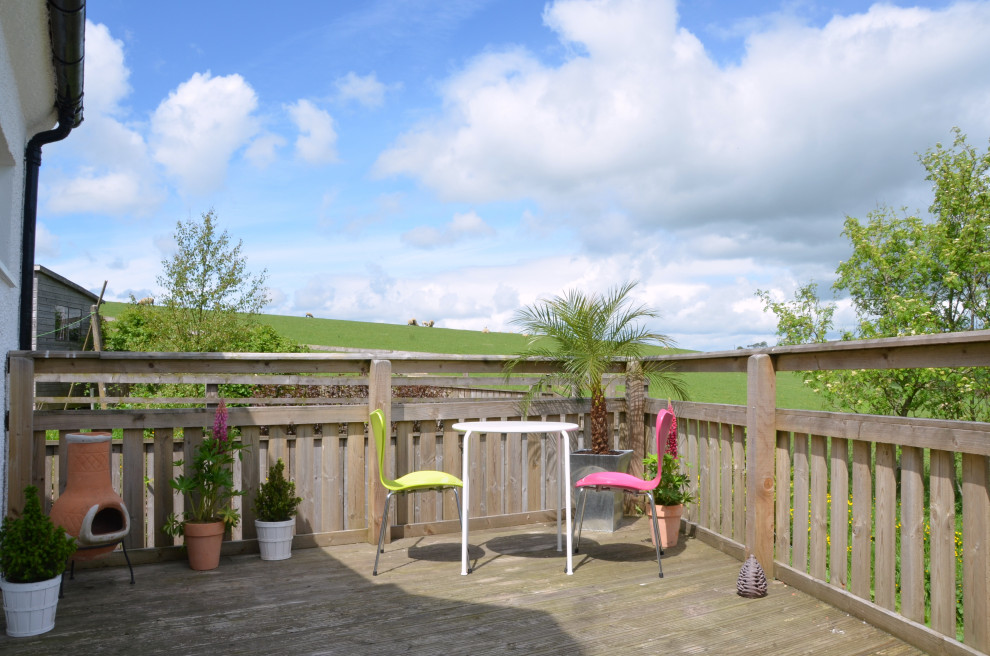 This is an example of a country balcony in Edinburgh.