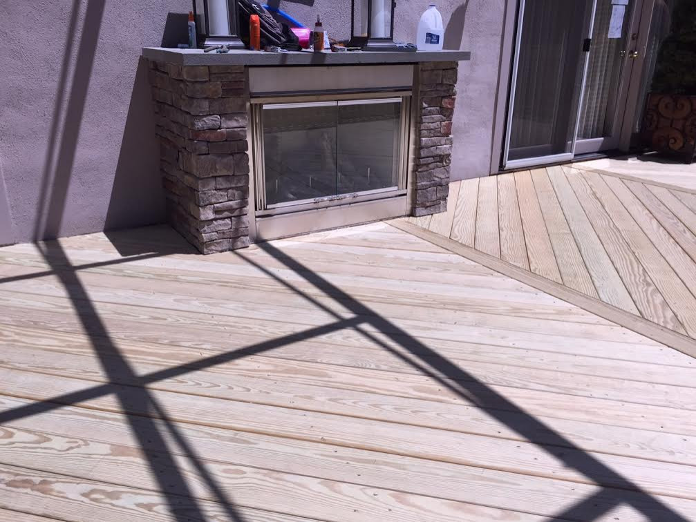 Pressure Treated Deck