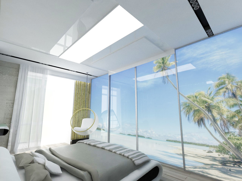 квартира стиль хай тэк + футуризм