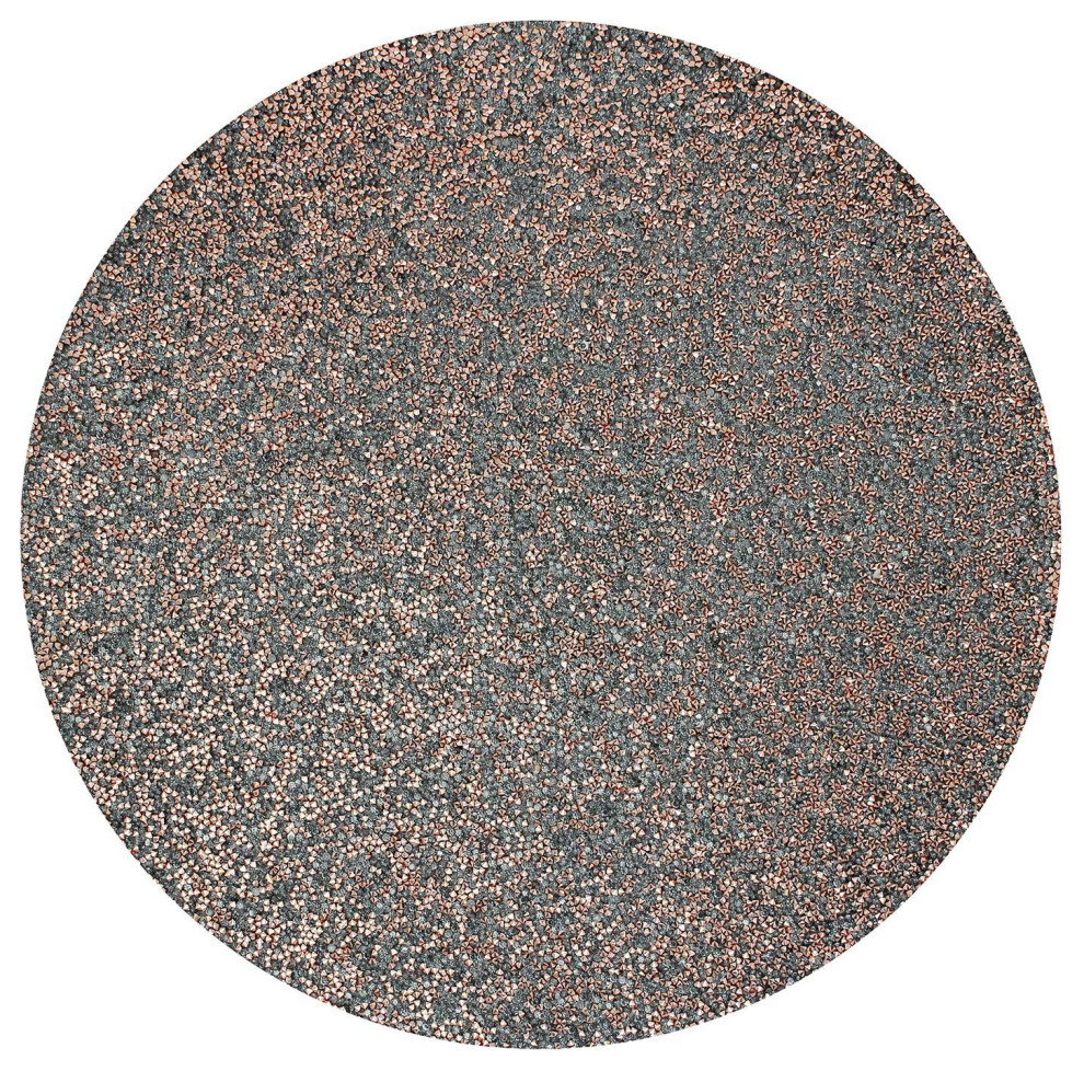 Sparkles Home Luminous Round Rhinestone Placemat Contemporary