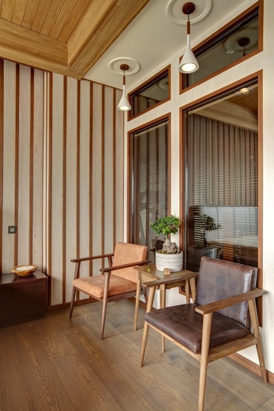 Квартира в стиле  загородного Шале