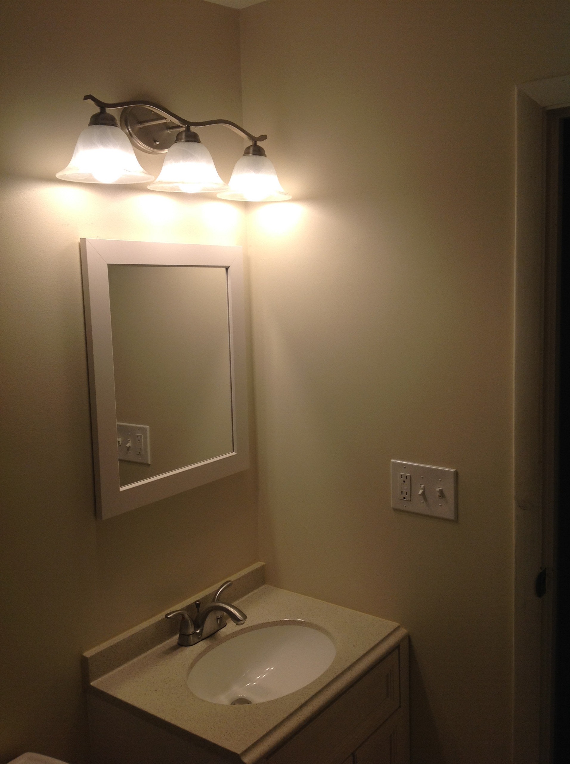 White - Bathroom Remodel