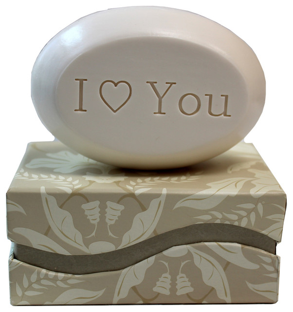 Scented Soap Bar Personalized – I "Heart" You, Morning Breeze