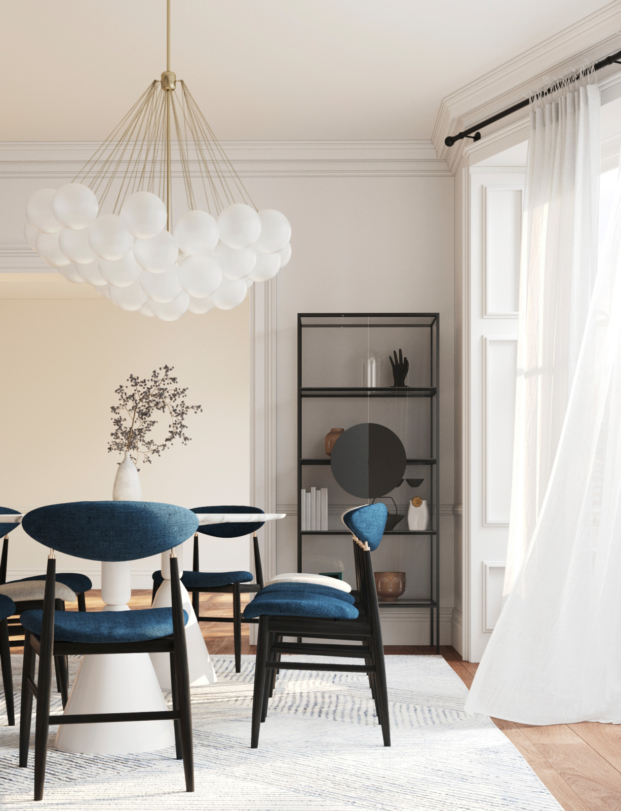 Mix of classic and modern style