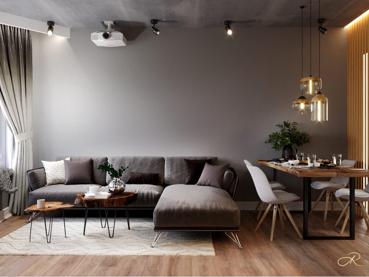 Дизайн проект "Для "сердцеедки" (проект для "холостячки")