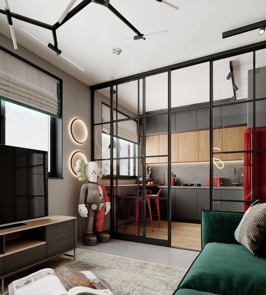 Современный лофт для юного супергероя