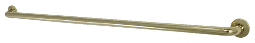 Kingston Brass 36" X 1-1/4" OD ADA Grab Bar, Polished Brass