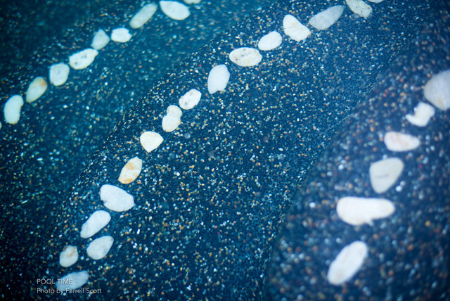 Tile on Steps modern-pools
