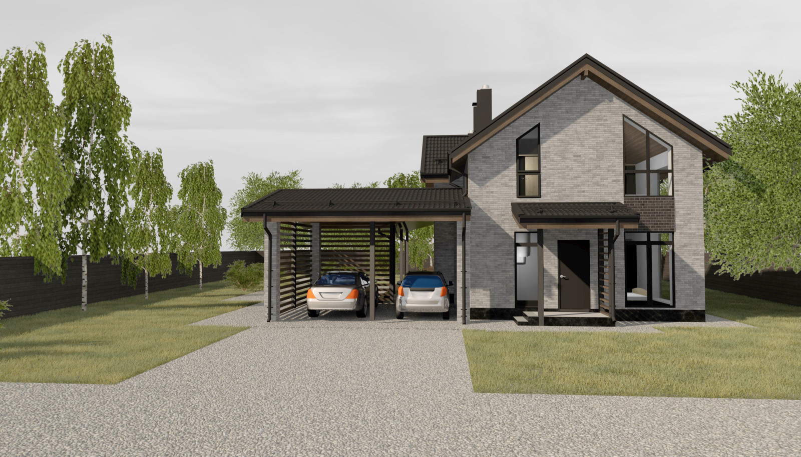 Газобетонный дом Прилесный 2