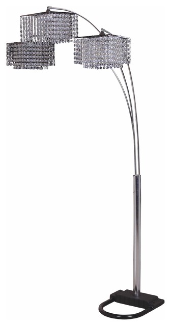 Silv Crystal 84 Floor Lamp Contemporary Lamps By Silv Crystal 84 Floor Lamp Contemporary Lamps By Milton Greens Stars Inc