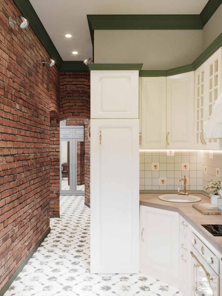 Интерьер в винтажном стиле для квартиры в доме дореволюционной застройки