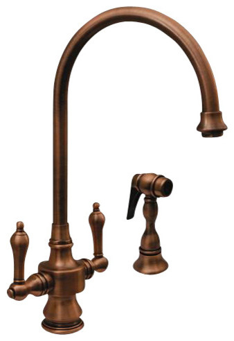 Whitehaus Whksdcr3-8101-OrbDual Handle Faucet