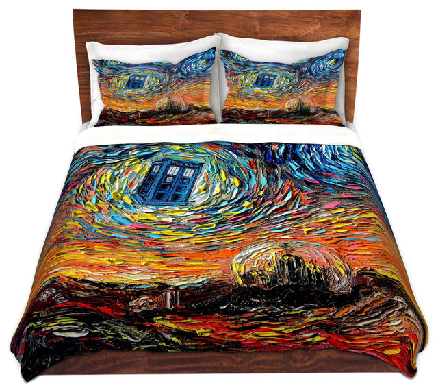 Dianoche Duvet Covers Twill By Aja Ann Van Gogh Never Saw Dianoche Duvet Covers Twill By Aja Ann Van Gogh Never Saw Gallifrey