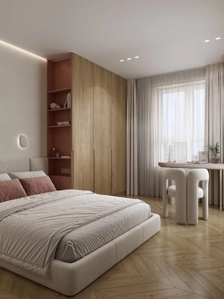 Спальня минимализм