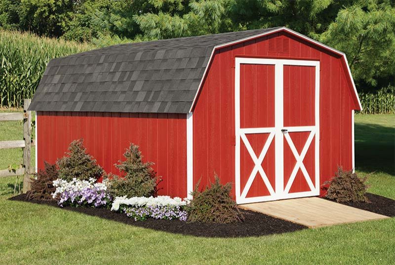 Inspiration for a farmhouse shed remodel in Philadelphia