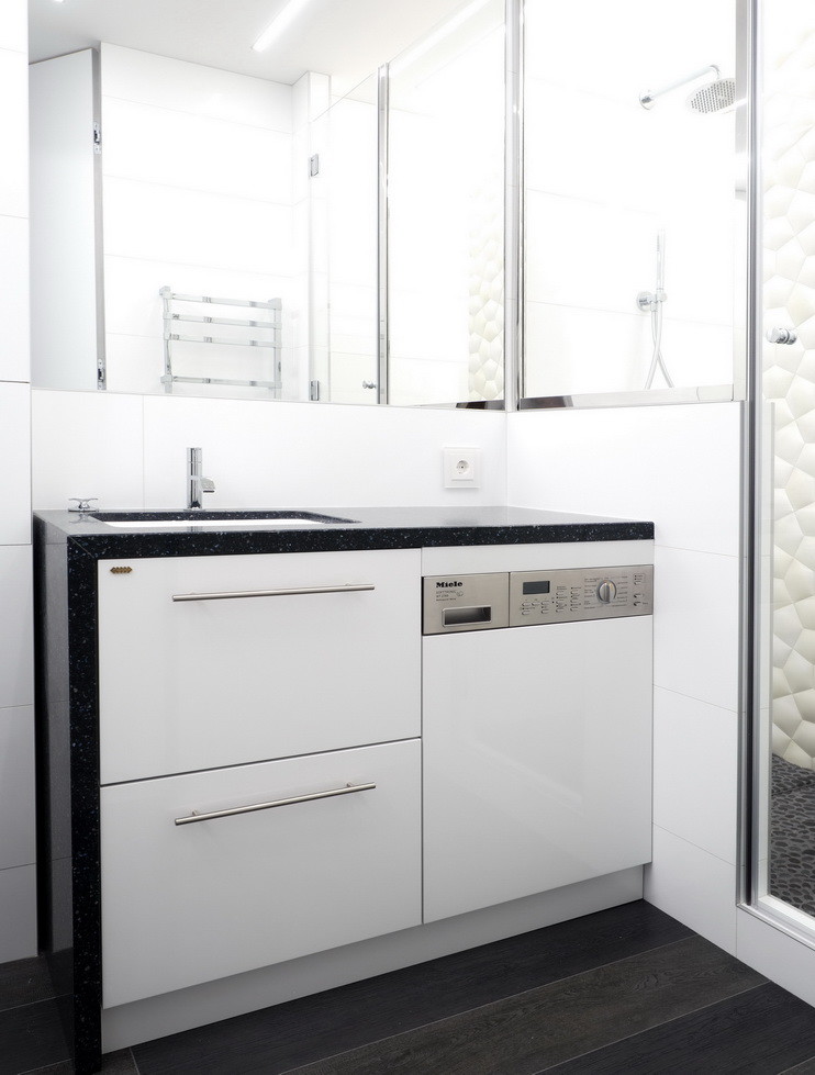 Изготовление мебели по проекту студии Sandra г.Самара в "Сталенке" на берегу