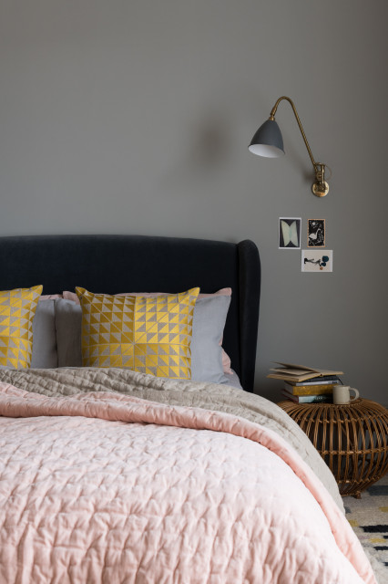 Geocentric Cushion contemporary-bedroom