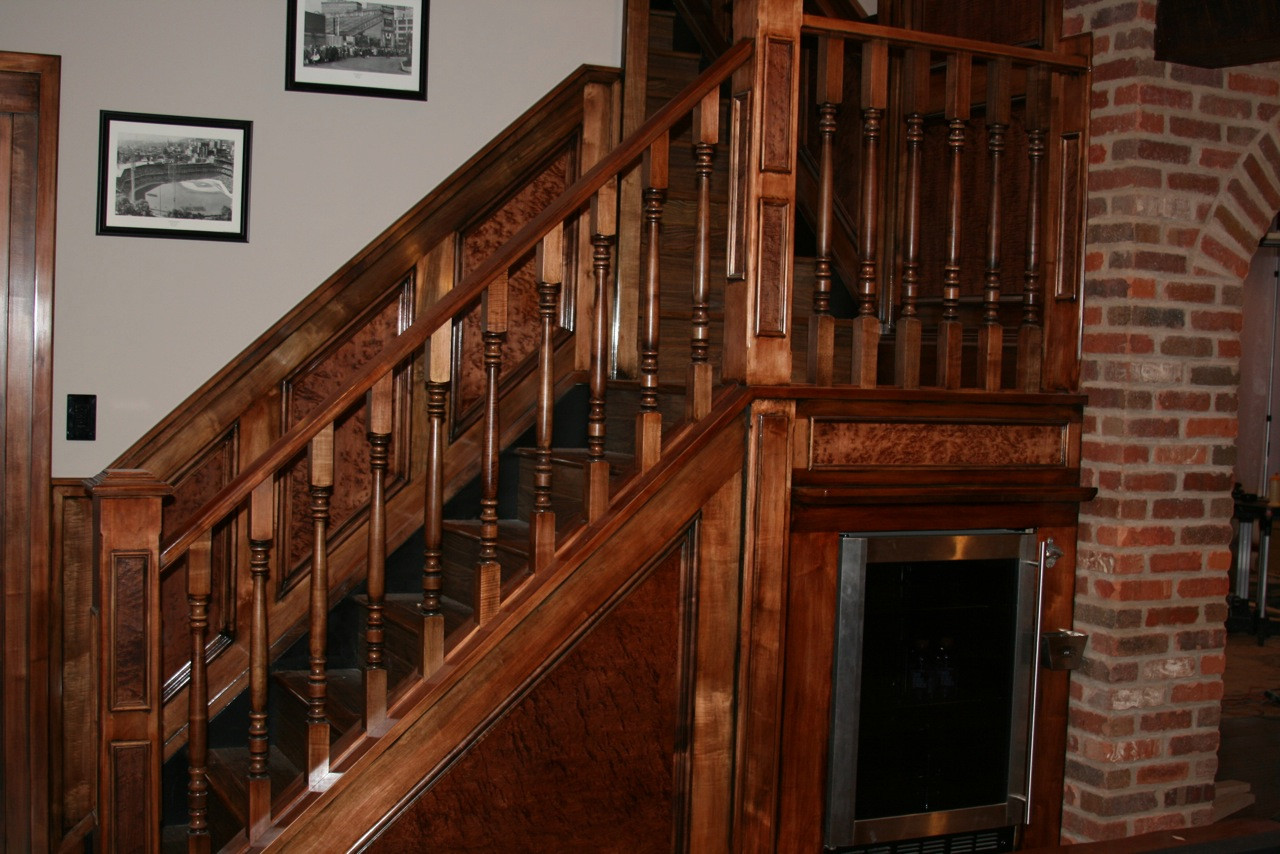 Wainscoting and Brick