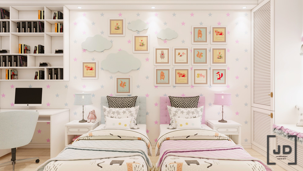 Дизайн детской в стиле шебби-шик.