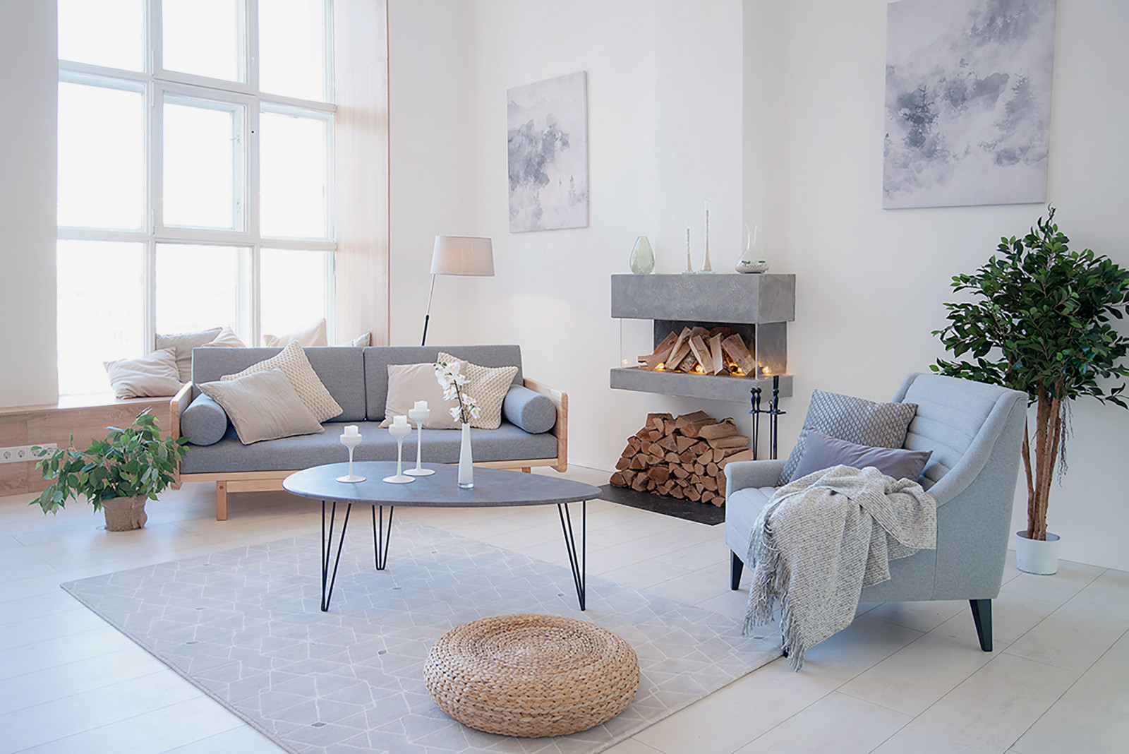 The Element interior design | decorative white space