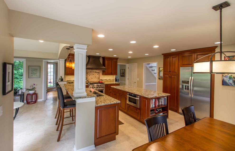 Double Island Kitchen & Sunroom