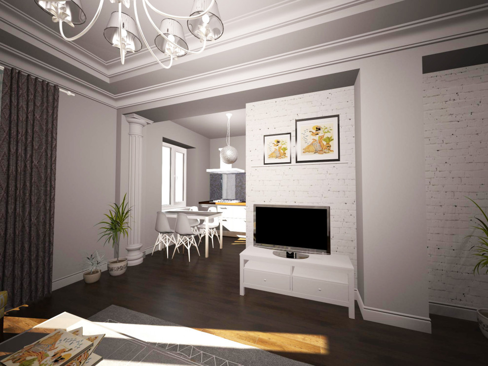 Трехкомнатная квартира в сталинке