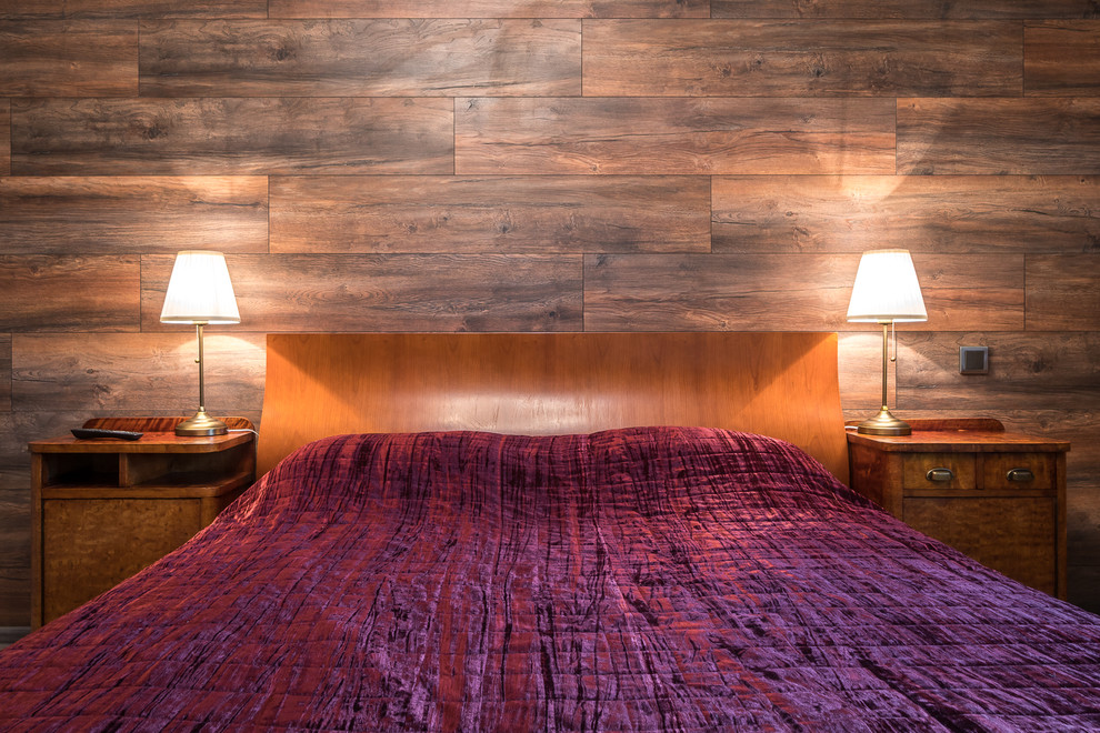 Apartment with Fusion Design and Vintage Furniture in St. Petersburg