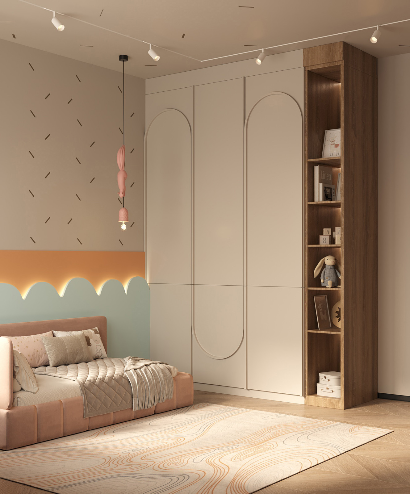 Просторная квартира для активной семьи с детьми