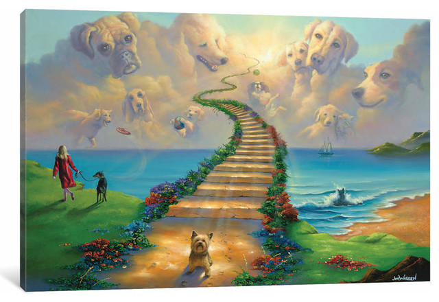 Jim Warren Mermaids HD Canvas Print 18/"x24/" Home Decor Painting Wall Picture