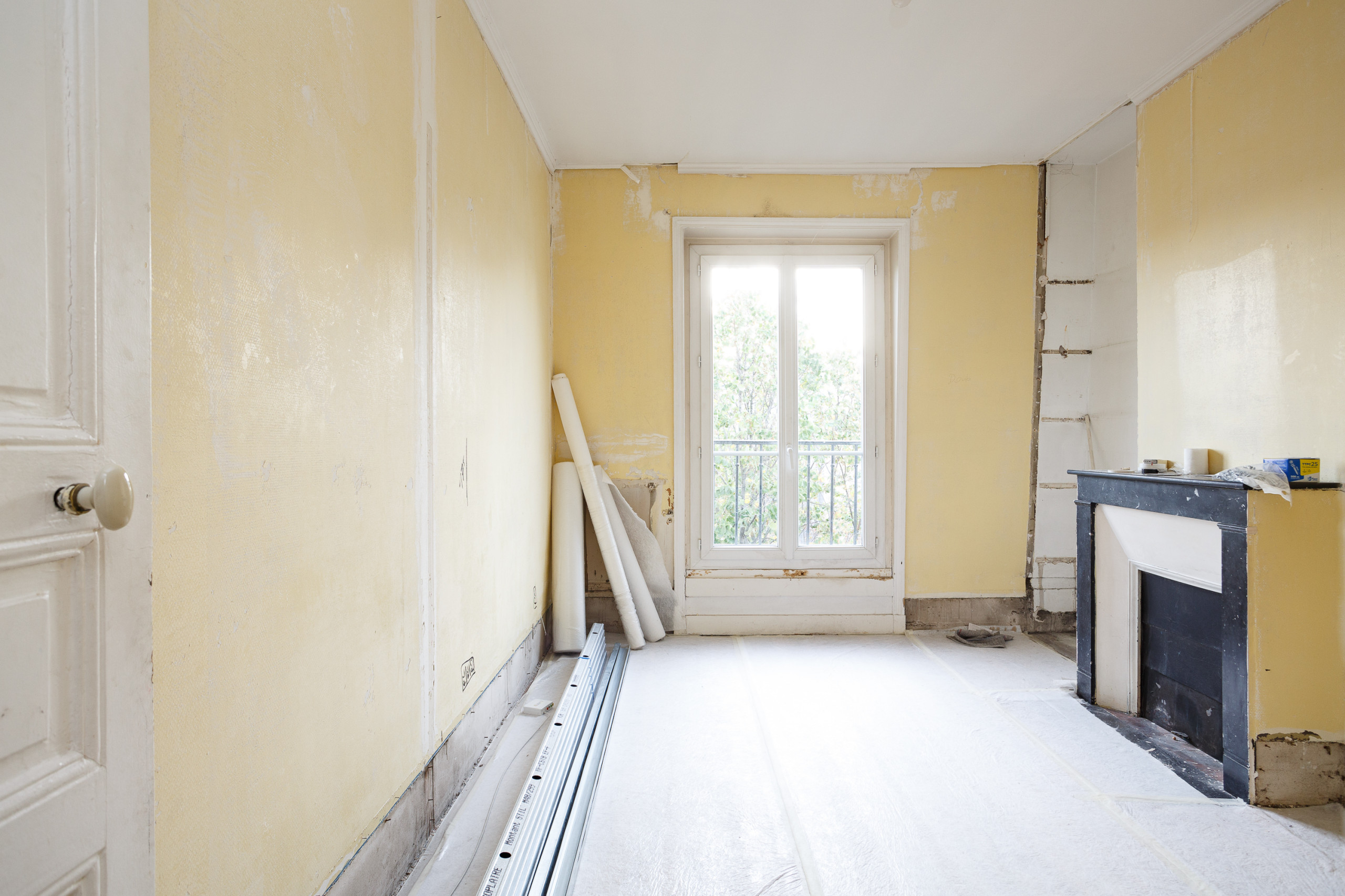 paris 13 - Avant après rénovation d'un appartement à louer DE 47M²