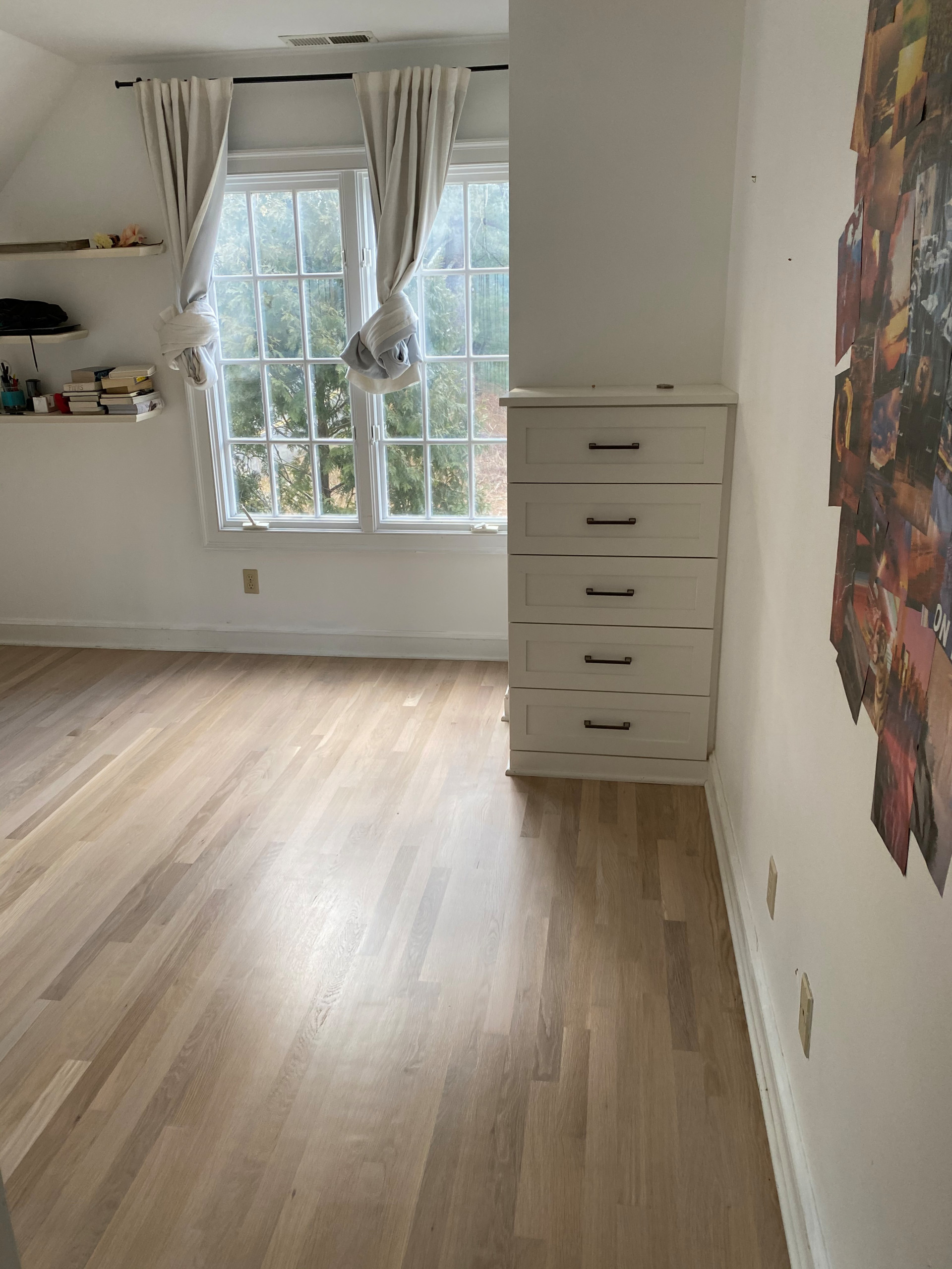 Bona Nordic White - Bedroom Install and Finish