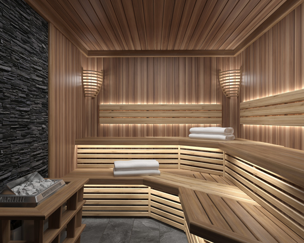 Финская сауна в СПА комплексе