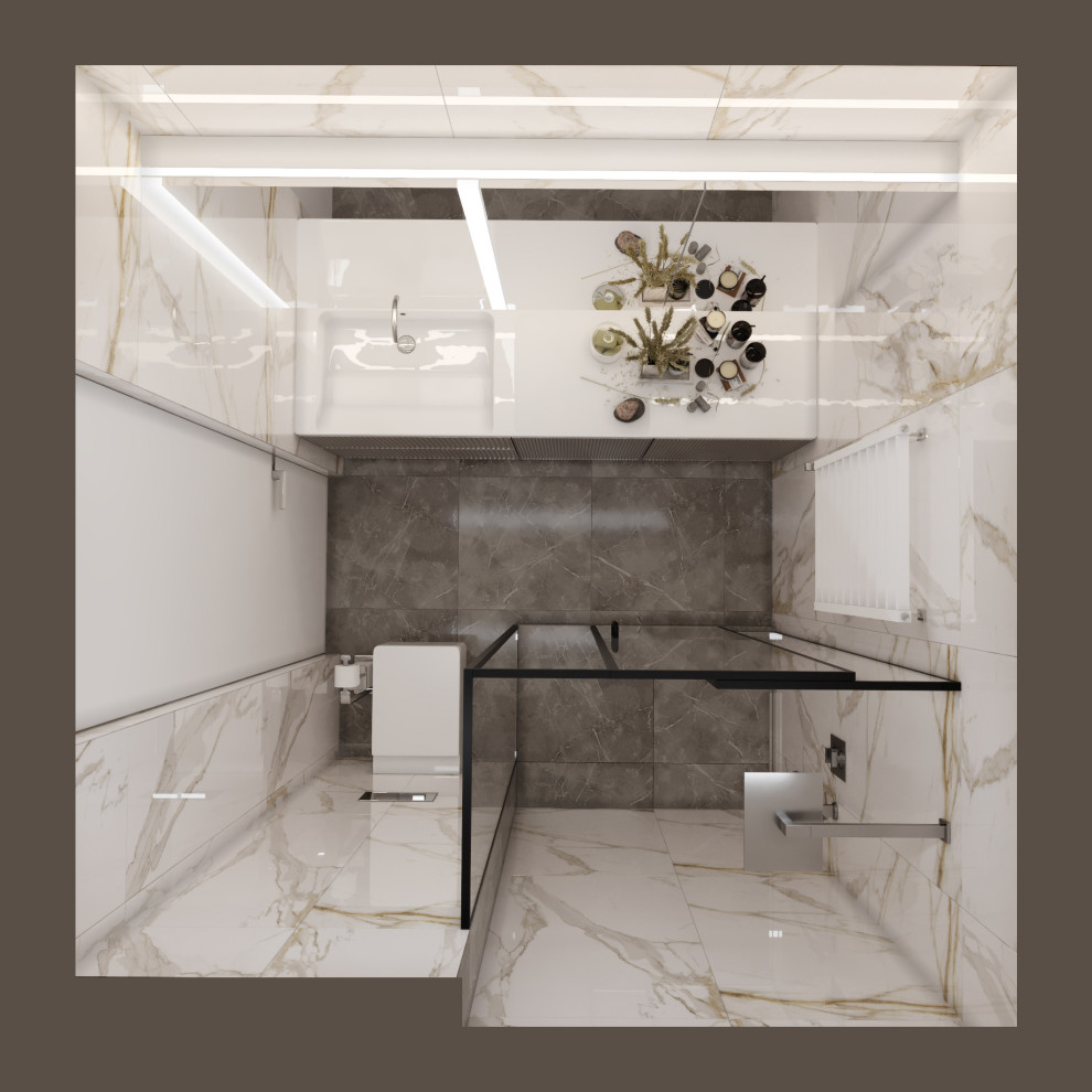 Дизайн квартиры-студии 44 кв.м.в г.Москва ЖК Monodom