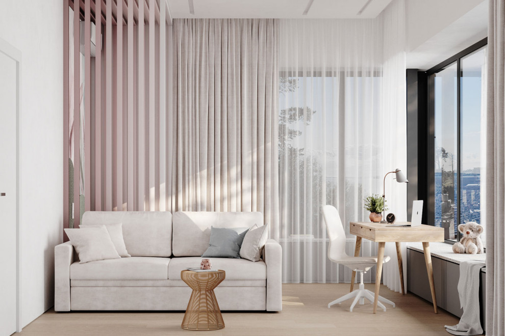 Спальня девочки из проекта Ривьера