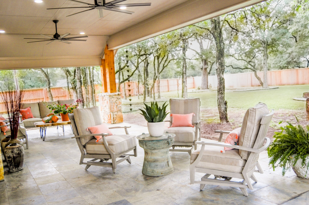 Photo of a country patio in Austin.