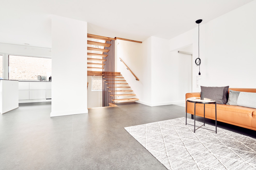 Консольная лестница из бука