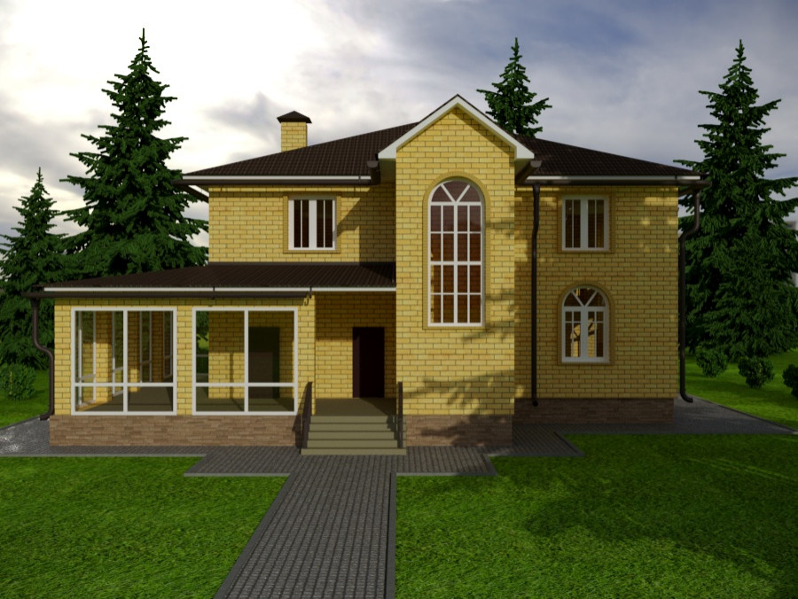 Проект дома Лаишевский район, д..Караишево