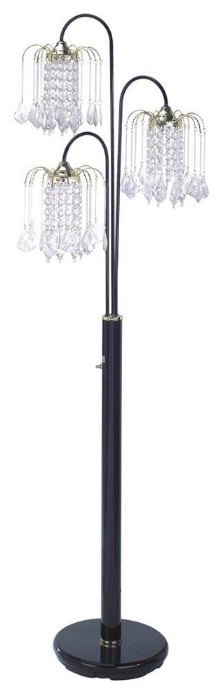Sullivan Traditional Floor Lamp in Black