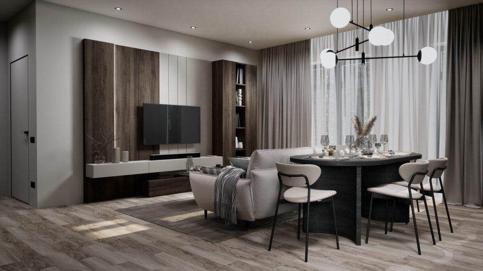 Дизайн интерьера для компании ВамДом (выставка OpenVillage 2024)