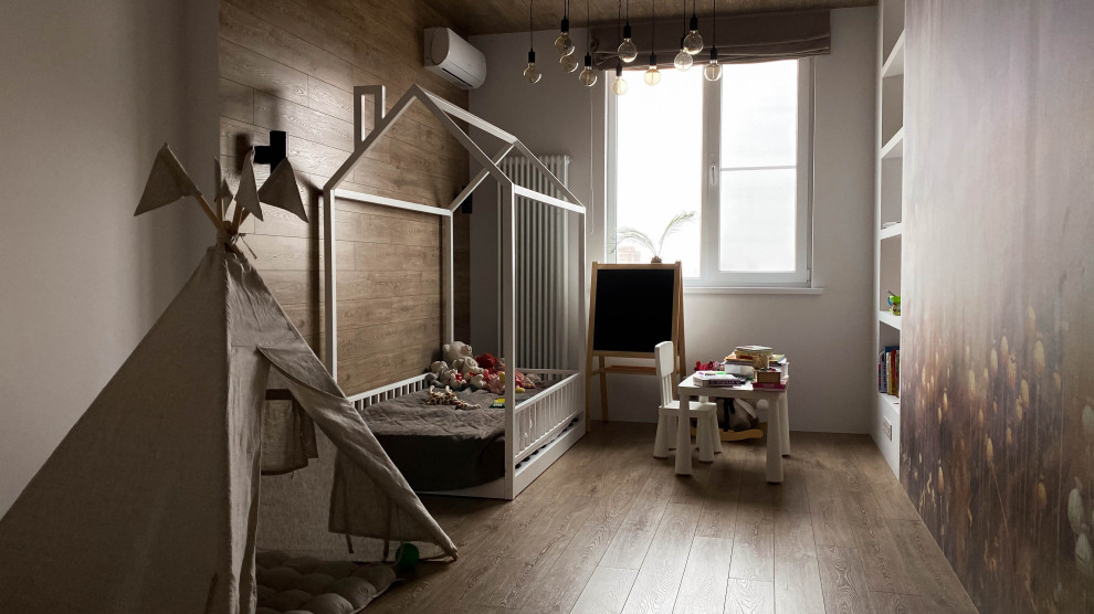 Проект в стиле Loft для молодой семьи.