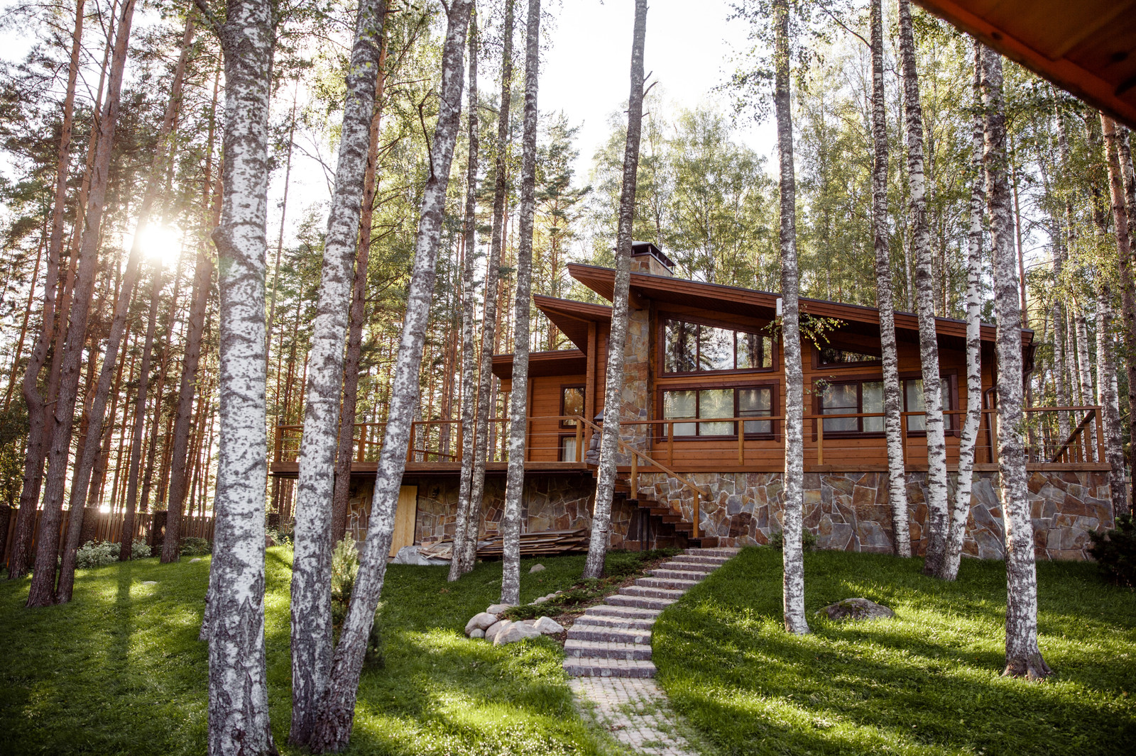 На окраине........